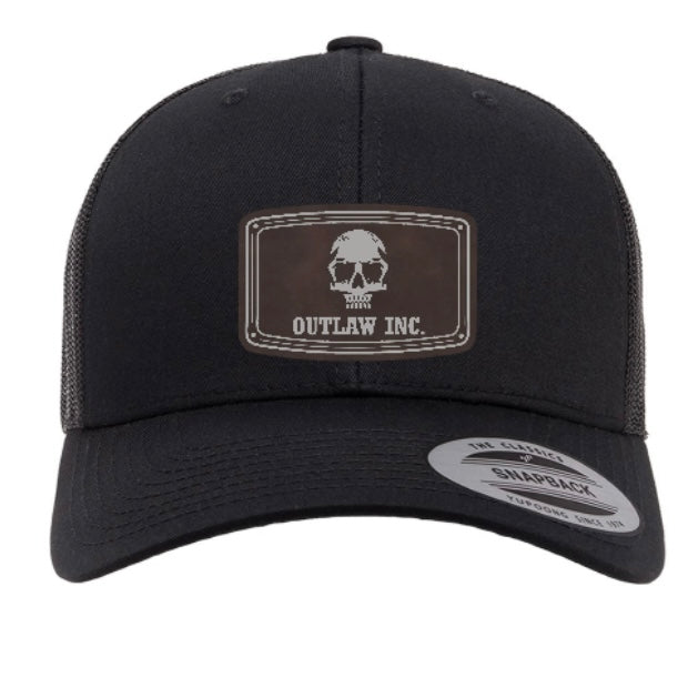 BLACK TRUCKER HAT