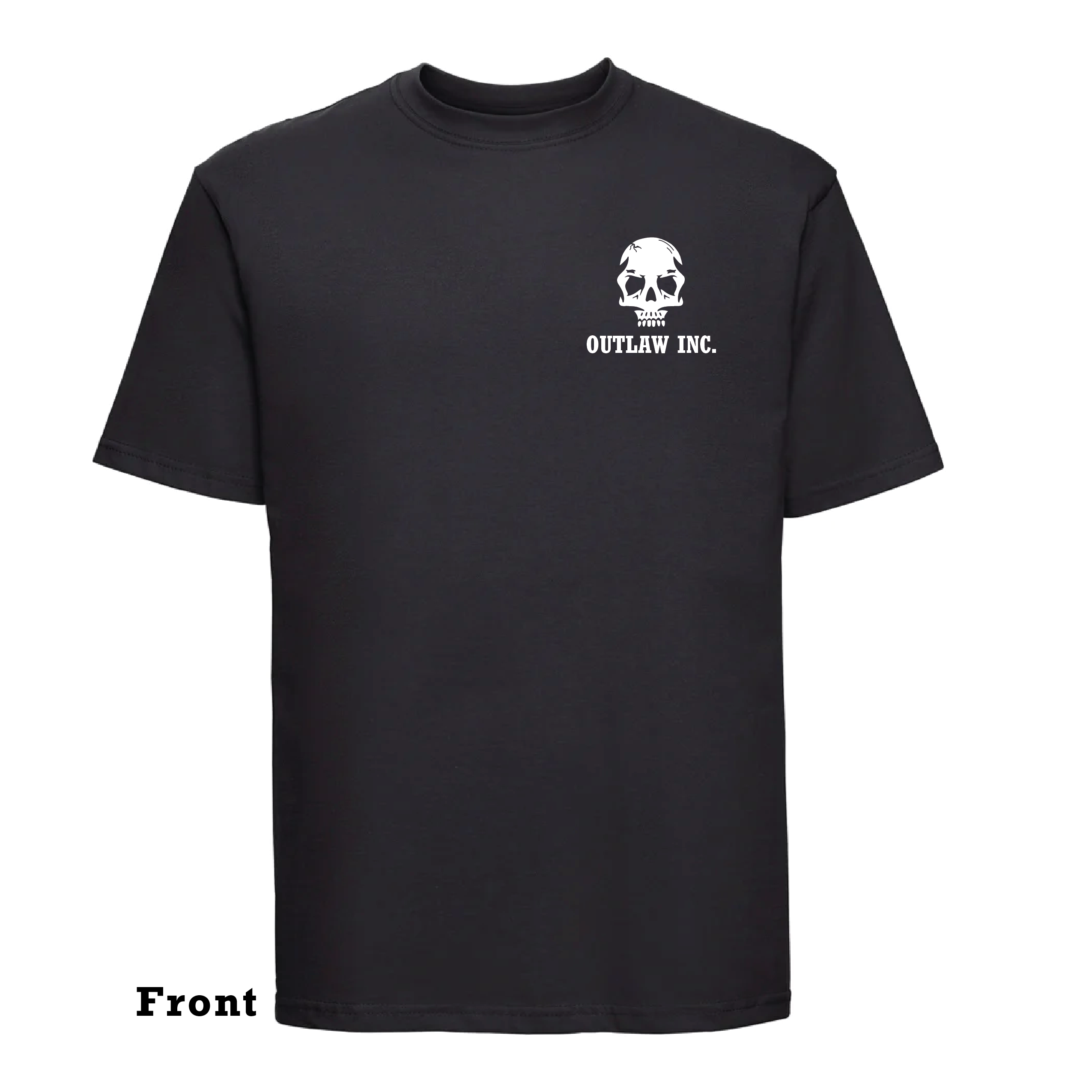 OUTLAW Inc T-SHIRT Back Logo (5557)