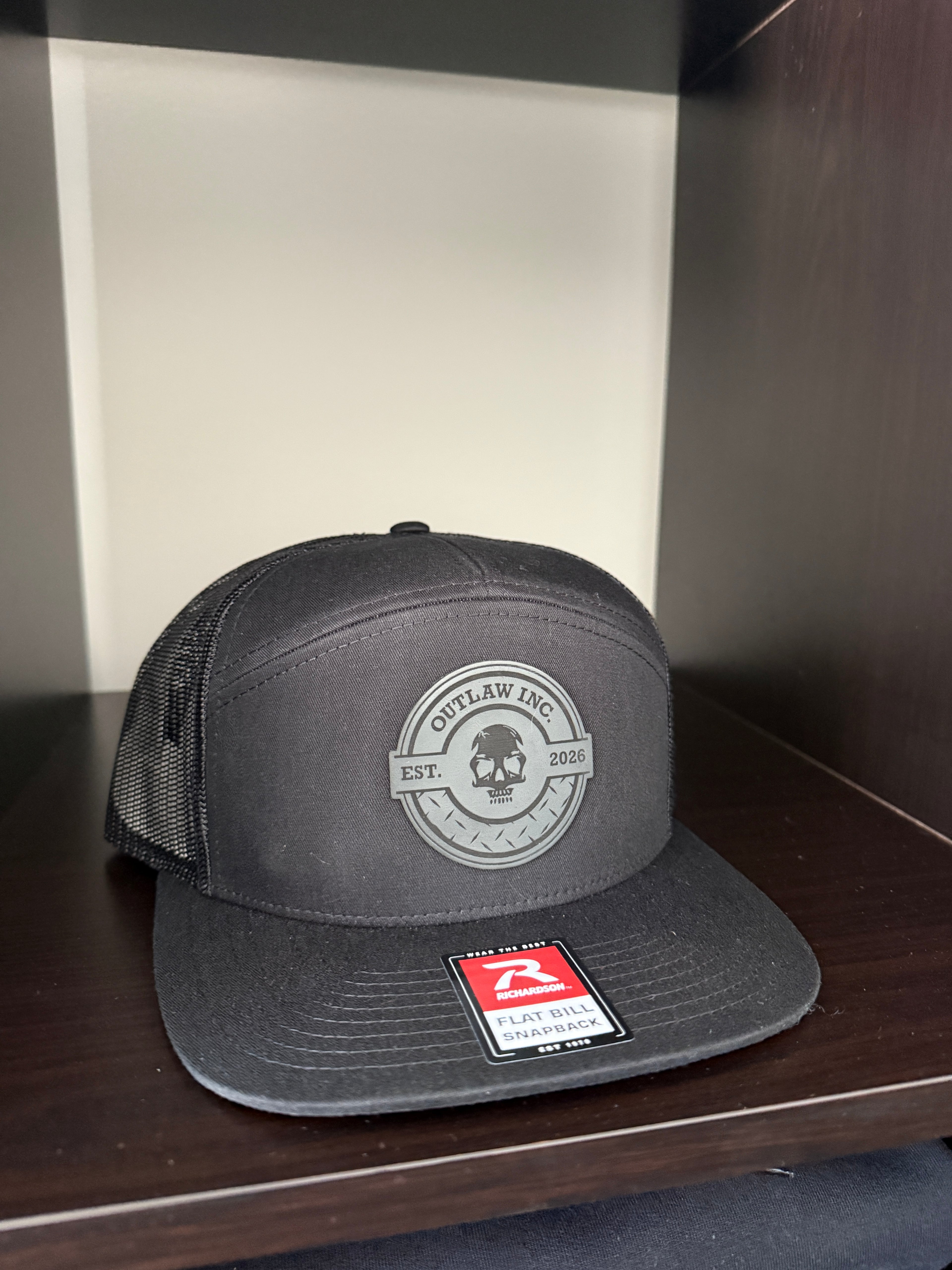 Outlaw Inc 7 Panel hats