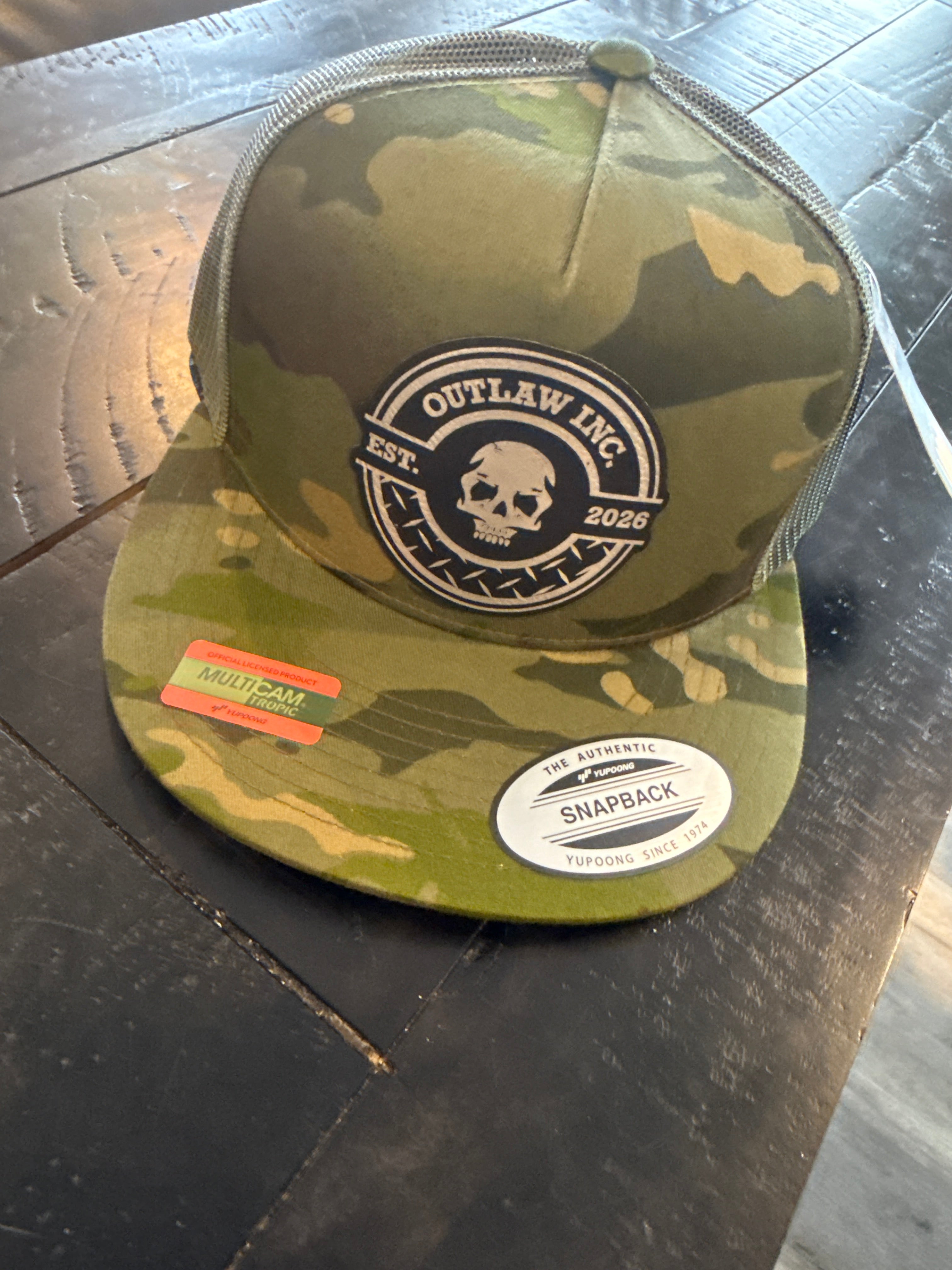Outlaw Inc 7 Panel hats