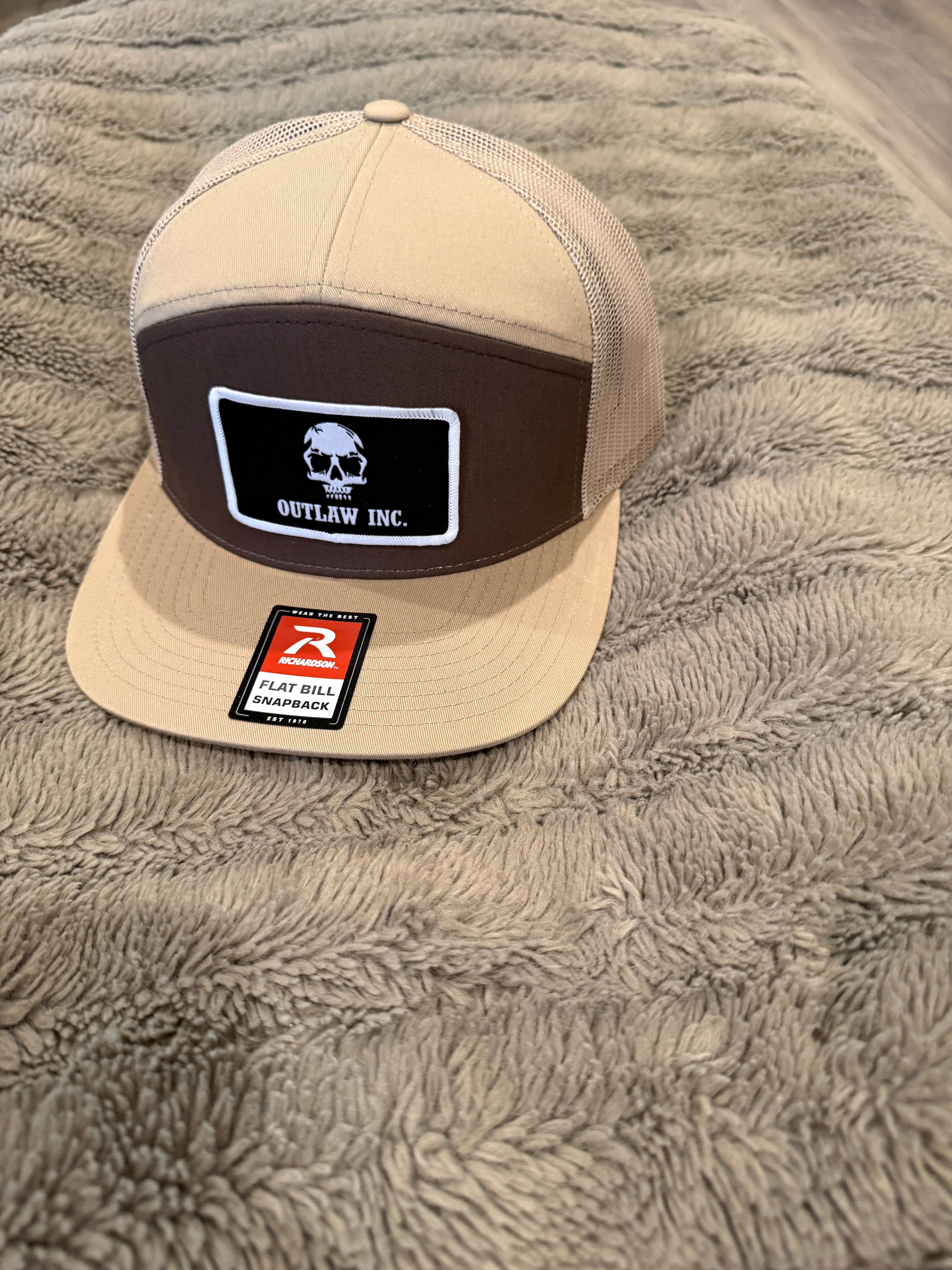 Outlaw Inc 7 Panel hats