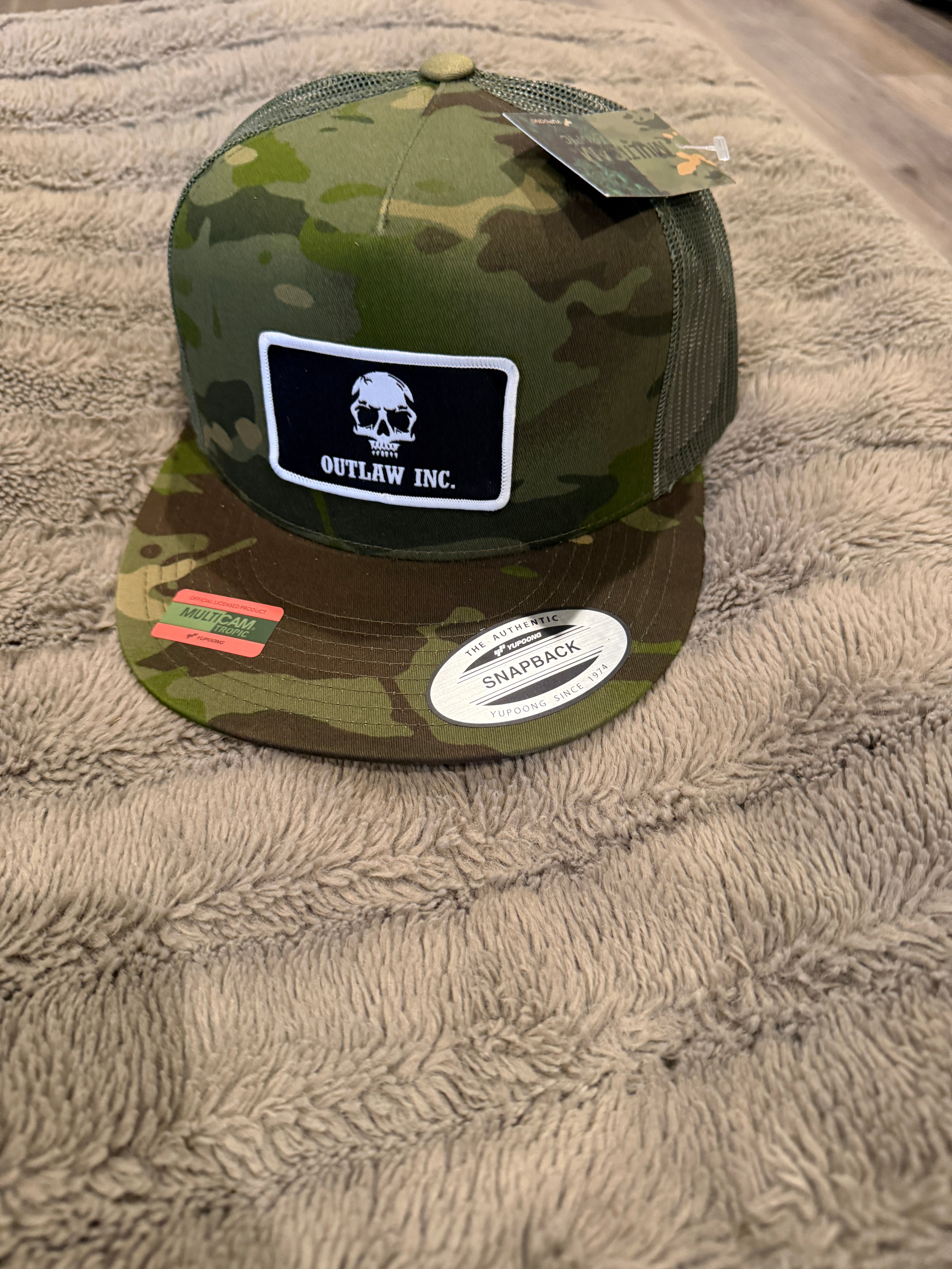Outlaw Inc 7-Panel Hats