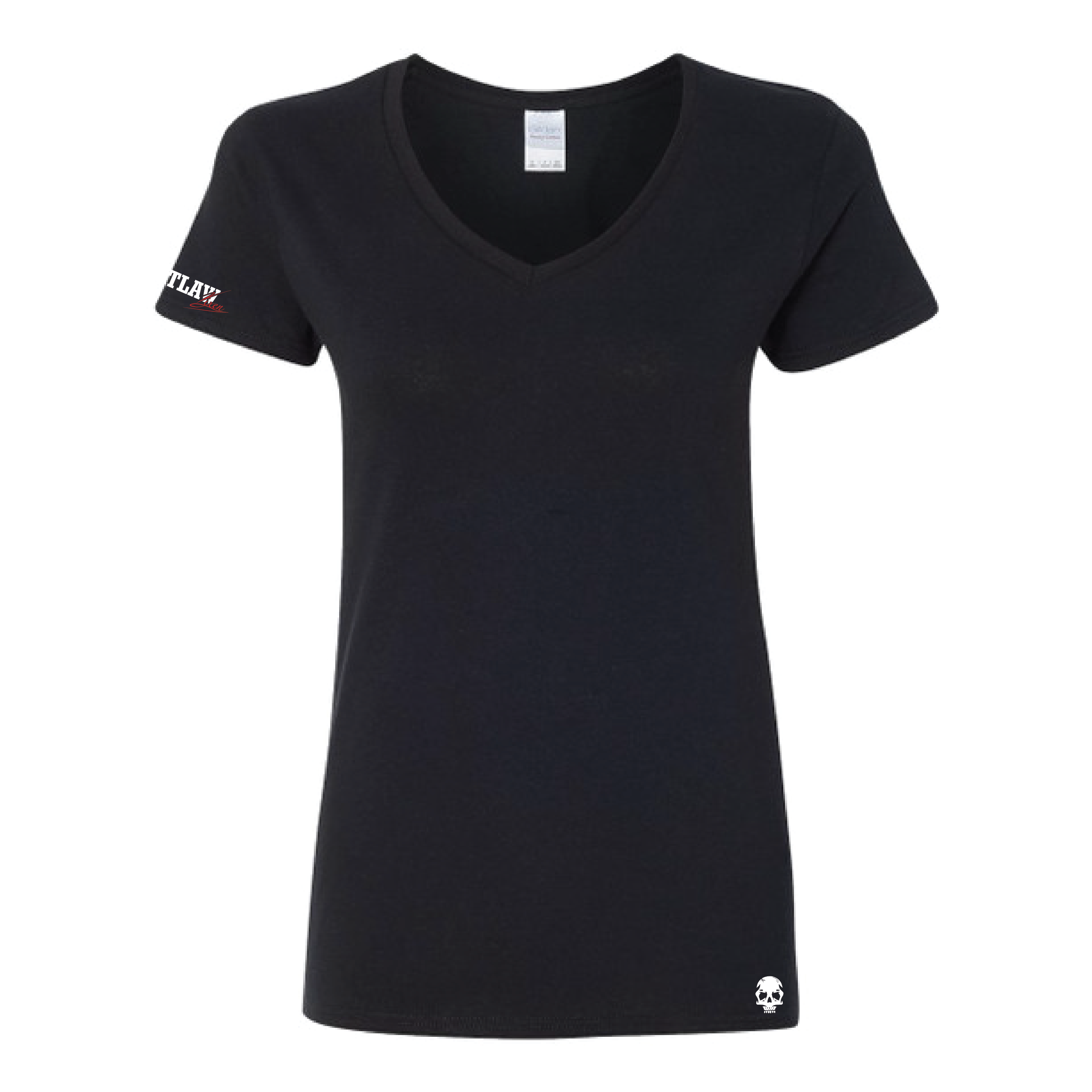 Outlaw Vixen Ladies Tee back